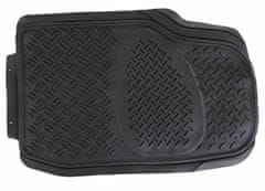 SIXTOL Univerzální gumové autokoberce CAR MAT UNI SET 2, komplet, 3ks