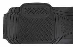 SIXTOL Univerzální gumové autokoberce CAR MAT UNI SET 2, komplet, 3ks