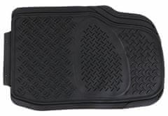 SIXTOL Univerzální gumové autokoberce CAR MAT UNI SET 3, komplet, 4ks