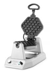 Waring Rotační vaflovač na vafle Bubble Waffles s odnímatelnými deskami, Waring, 220-240V/1200W, 267x432x(H)216mm - WBW300XCE