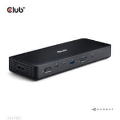 Club 3D Dokovací stanice 16v1 ThunderBolt 4, (2xThunderbolt, 3xDP, 2xHDMI, 3xUSB, RJ45, SD-TF Karta, 1xUSB-C, 150W PD) (CSV-1583)