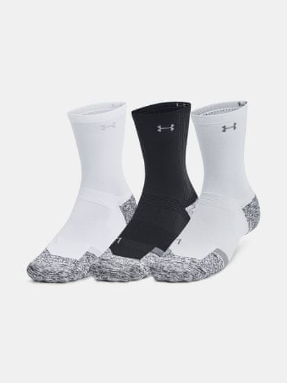 Under Armour Unisexové ponožky Unisex UA AD Pro 3pk Mid