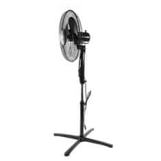 Aga Stojanový ventilátor 43 cm Černý