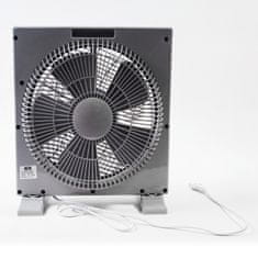 Aga Podlahový ventilátor 30 cm Šedý