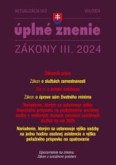 Aktualizácia III/2 2024 – Zákonník práce a zamestnávanie - Životné minimum a pobyt cudzincov