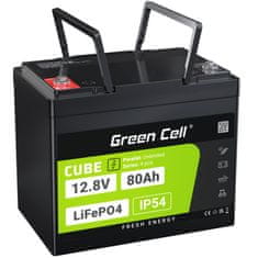 Green Cell LFPGC12V80AH baterie CUBE LiFePO4 80Ah 12.8V 1024 Wh