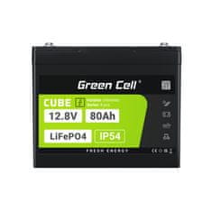 Green Cell LFPGC12V80AH baterie CUBE LiFePO4 80Ah 12.8V 1024 Wh