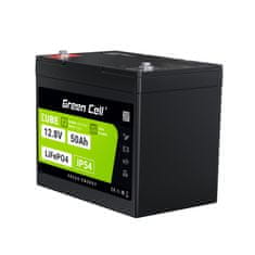 Green Cell LFPGC12V50AH baterie CUBE LiFePO4 50Ah 12.8V 640Wh 