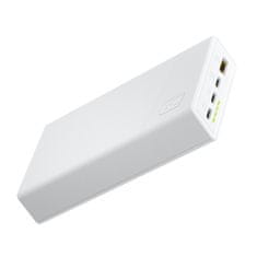 Green Cell PBGC03SW PowerPlay 20S Power Bank 20000mAh 22.5W PD USB-C, bílá