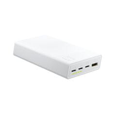 Green Cell PBGC03SW PowerPlay 20S Power Bank 20000mAh 22.5W PD USB-C, bílá