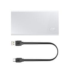 Green Cell PBGC03SW PowerPlay 20S Power Bank 20000mAh 22.5W PD USB-C, bílá