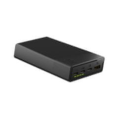 Green Cell PBGC03S PowerPlay 20S Power Bank 20000mAh 22.5W PD USB-C, černá