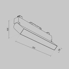 MAYTONI MAYTONI magnetický kolejnicový systém BASIS TR013-2-20W3K-B