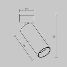 MAYTONI MAYTONI Stropní svítidlo FOCUS LED 12W 50d C055CL-L12W3K-W-BS