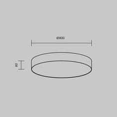 MAYTONI MAYTONI Stropní svítidlo Zon 90W 120d C032CL-90W3K-RD-W