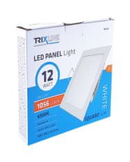 Bateriecentrum TR-137 LED panel 12W 1056lm 6500K - čtvercový vestavný Trixline