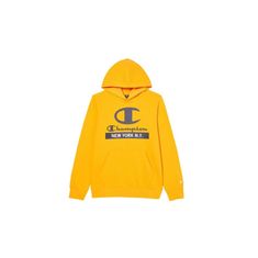 Champion Mikina žlutá 144 - 155 cm/L Hooded Sweatshirt