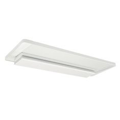 Linea Light Luxusní LED transparentní nástěnné svítidlo Skinny do koupelny -, 28 W, 2898 lm, 700 mm bílá 1449 lm