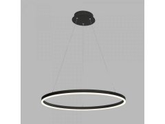 LED2 Stmívatelný LED lustr CIRCLE -, 62W, 5540 lm, 800 mm 1000 mm 7120 lm černá