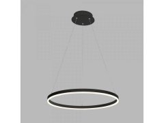 LED2 Stmívatelný LED lustr CIRCLE -, 62W, 5540 lm, 800 mm 1000 mm 7120 lm černá