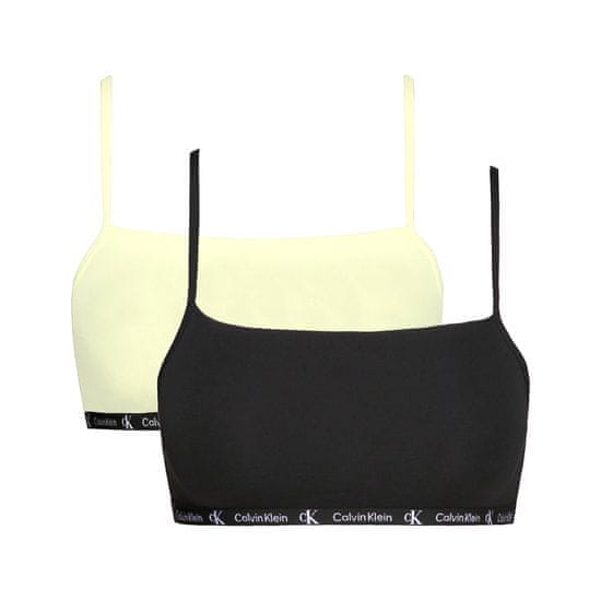 Calvin Klein Dámská sportovní podprsenka 2Pack Velikost: S QF7215E-BP5