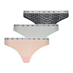 Tommy Hilfiger Dámská tanga Lace 3 Pack Velikost: L UW0UW02524-0TX