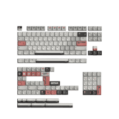 KeyTok Smile Turn To 90's Dye-Sub PBT Keyaps, Layout US (162-Key)