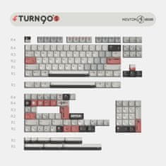 KeyTok Smile Turn To 90's Dye-Sub PBT Keyaps, Layout US (162-Key)