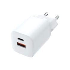 Solight  USB-C + USB-A fast charger GaN 33W PD