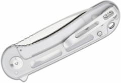 Civilight C907A-7 Elementum Polished Clear Lexan Handle