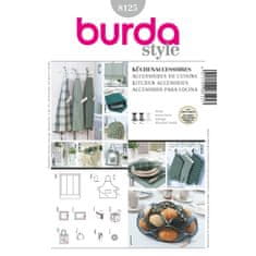 Burda Střih Burda 8125 - Doplňky do kuchyně a jídelny