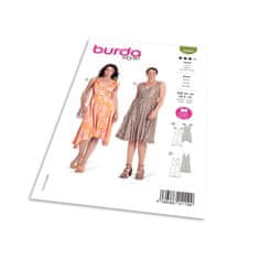 Burda Střih Burda 5899 - Zavinovací šaty na ramínka