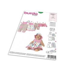 Burda Střih Burda 9712 - Overal, top, kalhoty, bolerko a klobouček