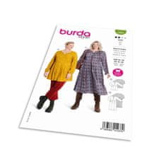 Burda Střih Burda 5865 - Halenkové šaty, tunika