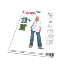 Burda Střih Burda 8100 - Dámský top