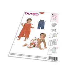 Burda Střih Burda 9652 - Dětský overal