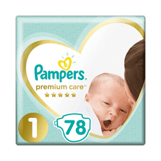 Pampers Dětské plenky Premium Care 1 - 78 ks