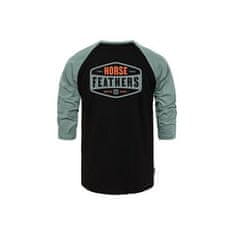 Horsefeathers triko HORSEFEATHERS Hexagon II Raglan BLACK M