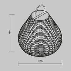 MAYTONI MAYTONI Venkovní svítidlo Plet 3000K 5W IP 65 OSL599FL-L5B3K