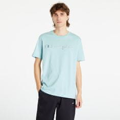 Champion Tričko Crewneck T-Shirt Light Blue XL Modrá