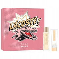 Lacoste Pour Femme - EDP 50 ml + tělové mléko 50 ml