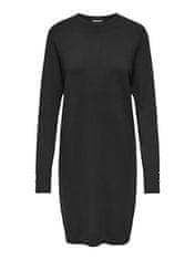 Jacqueline de Yong Dámské šaty JDYMALOU Regular Fit 15328335 Black (Velikost M)