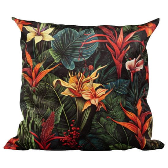 FARO Textil Povlak na polštář DRUK TROPIC GARDEN 40x40 cm vícebarevný