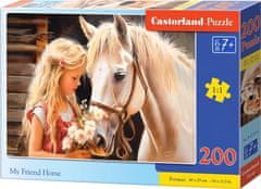 Castorland Puzzle Můj přítel kůň 200 dílků