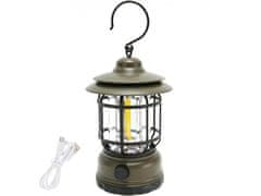 APT ZD133 BATERIE CAMPING LAMP. LED COB USB