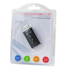 SAVIO Zvuková karta SAVIO AK-01 USB 7.1 CH