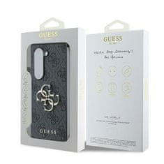 Guess Originální kryt GUESS Leather 4G Metal Logo GUHCZFD64GMGGR pro Samsung Galaxy Z Fold 6 , barva černá