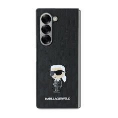 Karl Lagerfeld Originální kryt KARL LAGERFELD Saffiano Ikonik Pin KLHCZFD6SAPKINPKK pro Samsung Galaxy Z Fold 6 , barva černá