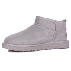 Ugg Australia Botičky šedé 40 EU Classic Ultra Mini Pale Smoke