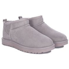 Ugg Australia Botičky šedé 40 EU Classic Ultra Mini Pale Smoke